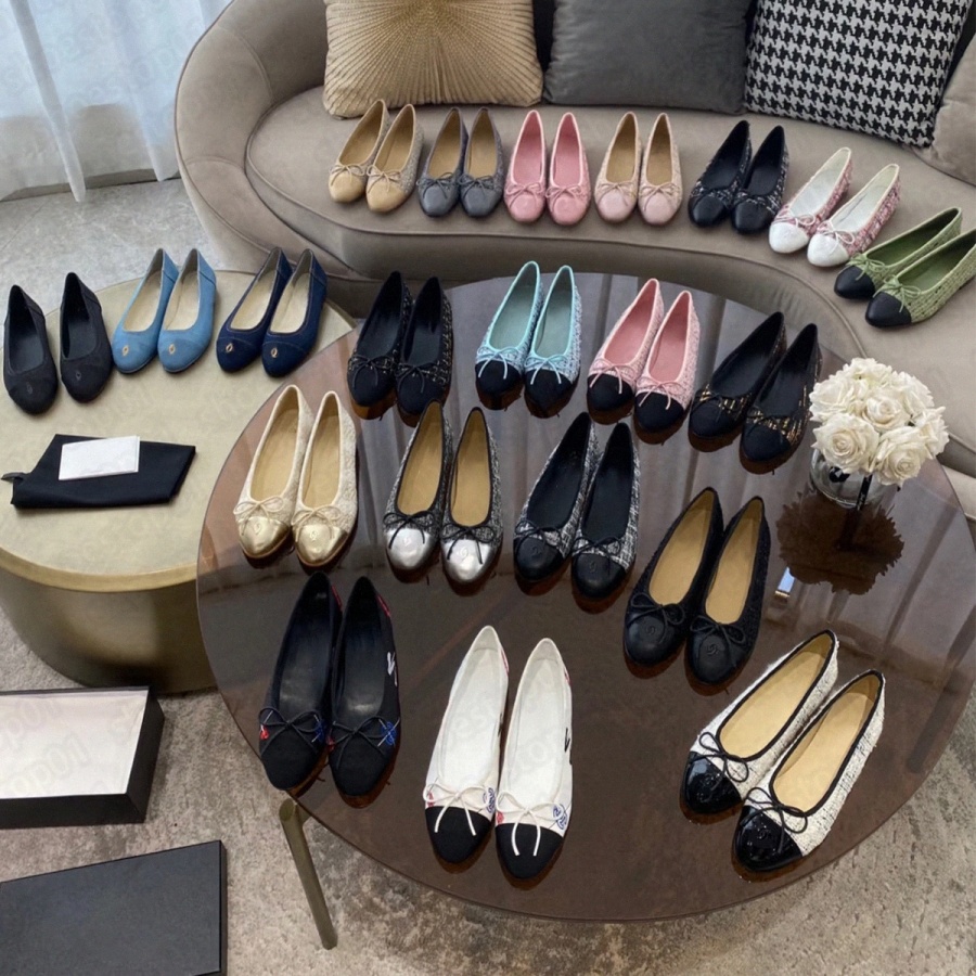 Ballet Flats Slingbacks Beige Black Goatskin designer Dress shoes Genuine Leather Open on Formal Chunky Ballerina loafer woman pumps shqckD#