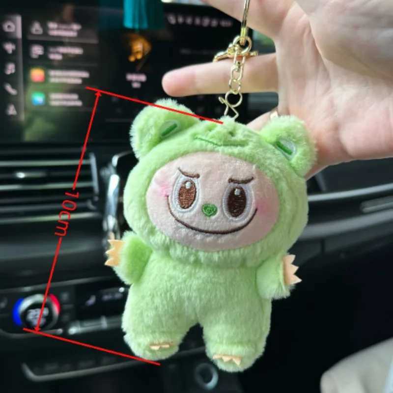 LABUBU New Monster Plush Key Chain Bag Decoration Accessories Plush Doll Bag Pendant Decoration Keychain Women Girls Gifts M250604