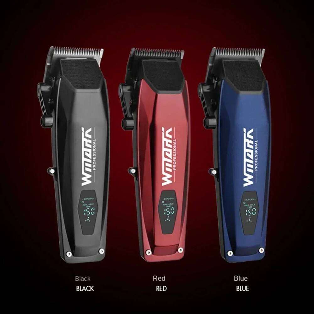 WMARK Ng-125 Professional Cutting For Men Ceramic Blades LCD Display USB Port Trimmer Hine Clipper Hair