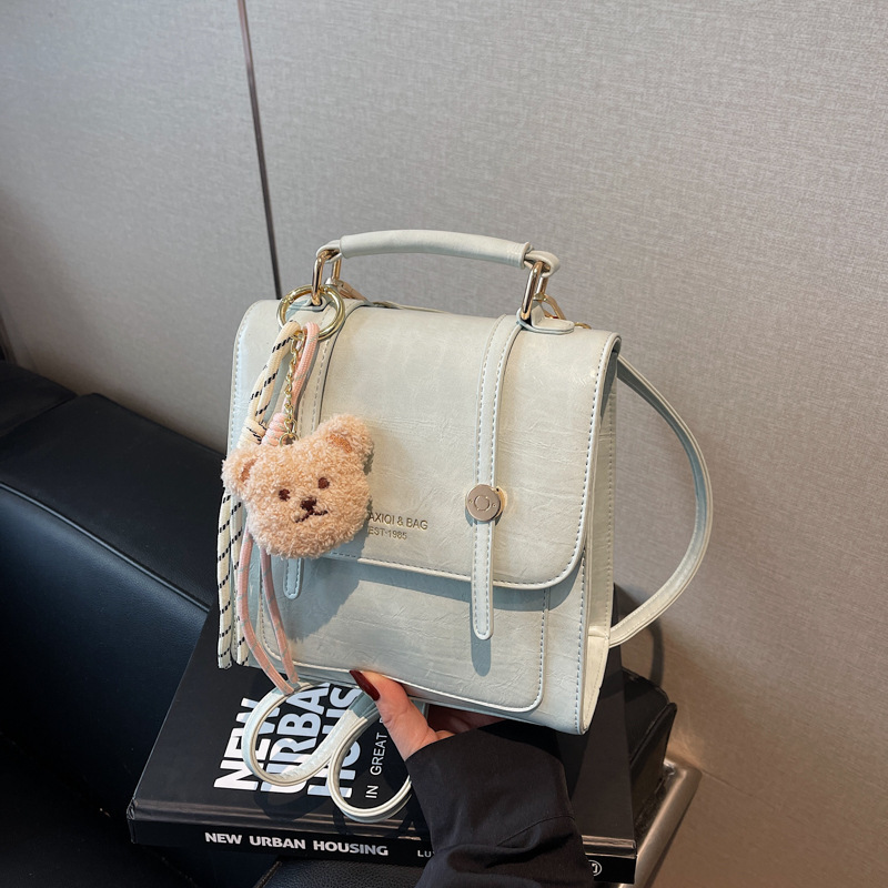 designer Trendy and Elegant Large Capacity Commuter College Style Backpack for Women, Handheld Bag, Simple Casual Travel Small Backpack