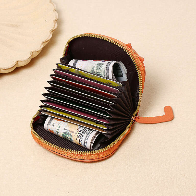 2025 New Cat Card Holder for Women, Compact and Cute, Multi-Card Slot, High-End Cartoon Coin Purse