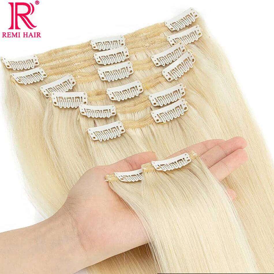 Vieamese 100% Real Human Weaving Straight Clip-In Hair Extension Weft for Women to Add Volume