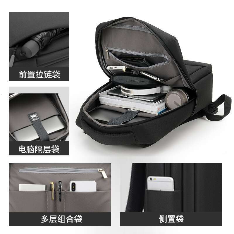 Business Men's High-end Fashion Women's Waterproof Laptop Commuter Travel Backpack