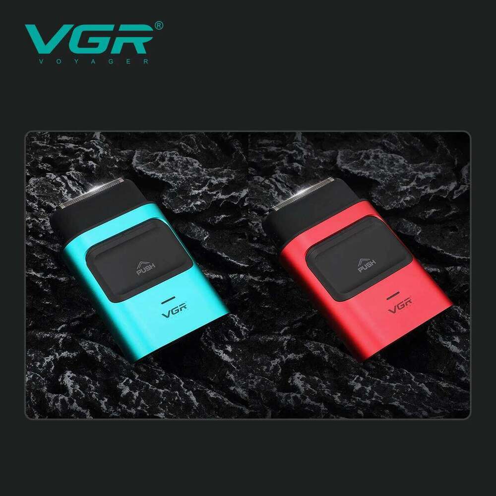 VGR Electric Professional Hair Reciprocating Beard Trimmer Razor 9000 RPM Foil Shaver Metal Shaving Hine V-307