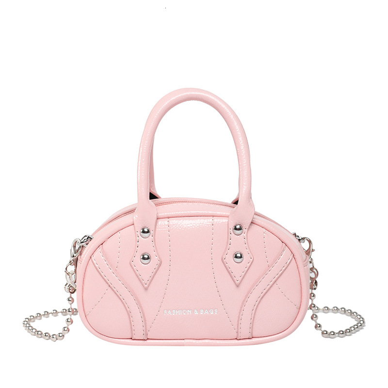 designer 2025 New Fashion Casual Commuter Chain Handbag Pillow Bag for Women Unique Design Personality Shoulder Crossbody Bag