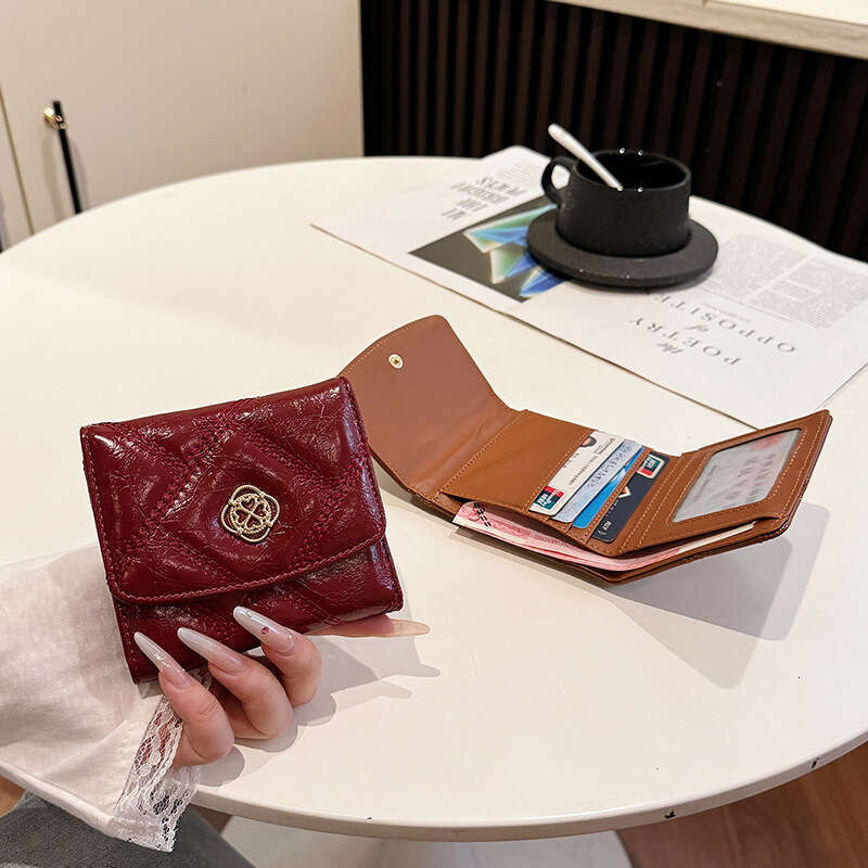 Wallet 2025 New Urban Simple PU Fashion Card Holder Women's Zipper Coin Purse