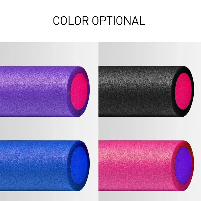 Solid Yoga Block Massage Stick EPE Eco-friendly Fitness Foam Roller Muscle Relaxation Gym Equipment Pilates Body Exercises 250603