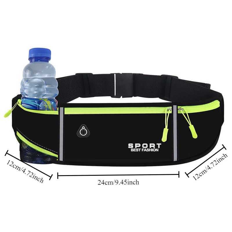 Men and Women Running Waist Bag Sports Style Snug Fit Invisible Lightweight Used for Holding Phone and Keys W250604
