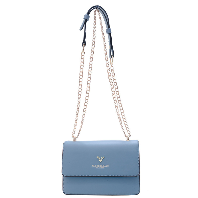 New Fashion Designer Metal Underarm Bag Single Shoulder Crossbody Bag Korean Style Chain Bag Bags Shopping Bag One Deer Has You Free Shipping Women�