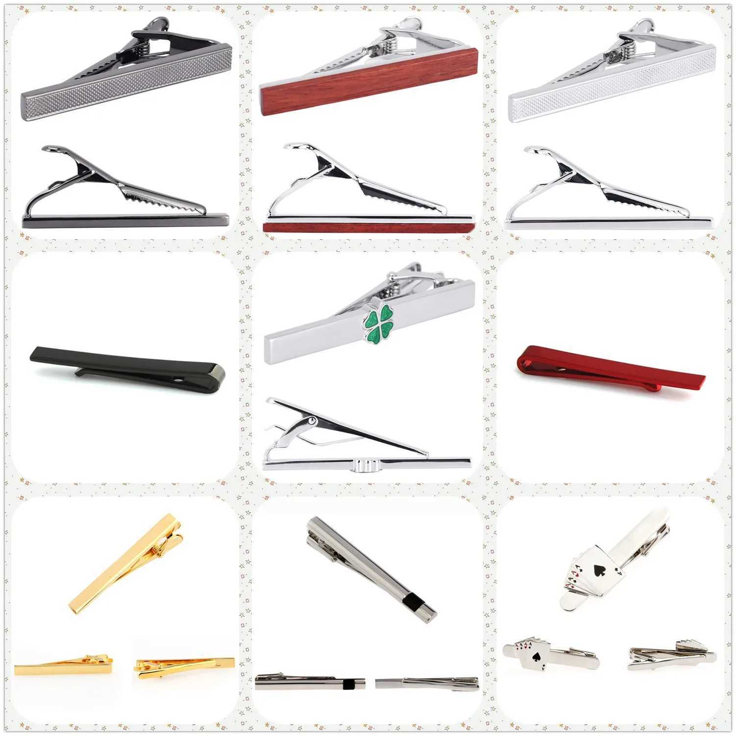 16 Designs TZG Fashion Tie Clip Men Tie Pin Bar (2 Pieces / Lot) W250604
