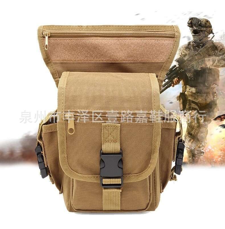 Motorcycle Riding Crossbody Outdoor Waterproof Sports Waist Men's Large Capacity Tactical Leg Bag
