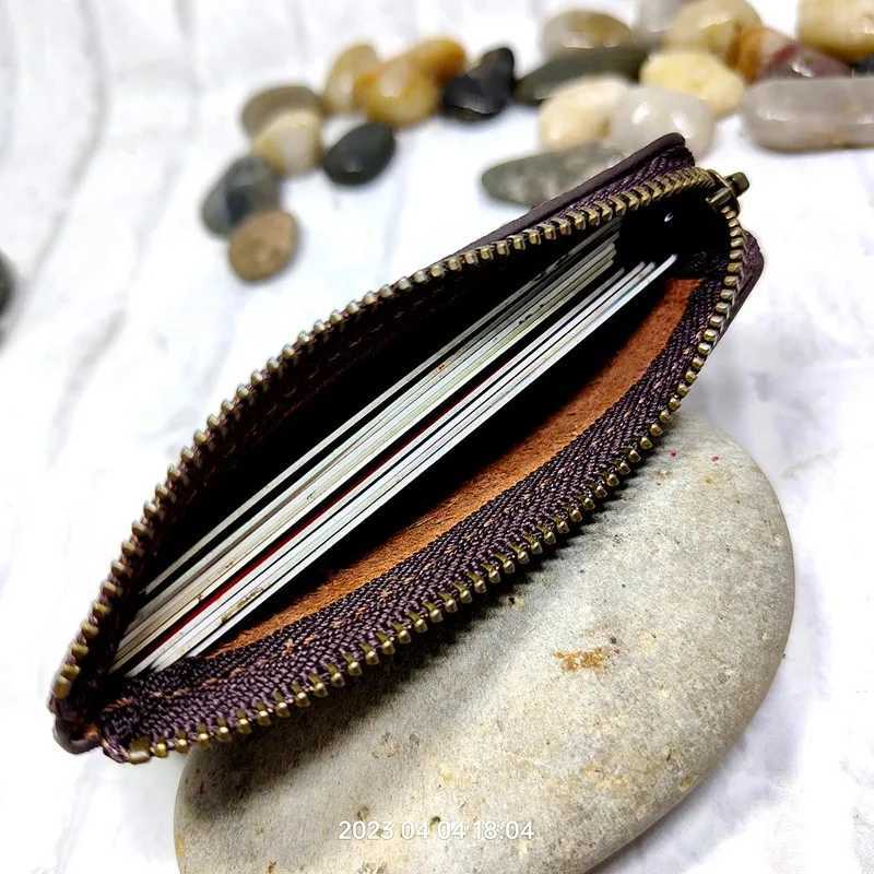 Mini Zipper Waist Bag Leather Belt Pack Small ID Card Holder Drivers license holster Passport Wallet Mobile Phone Sheath LHD W250604