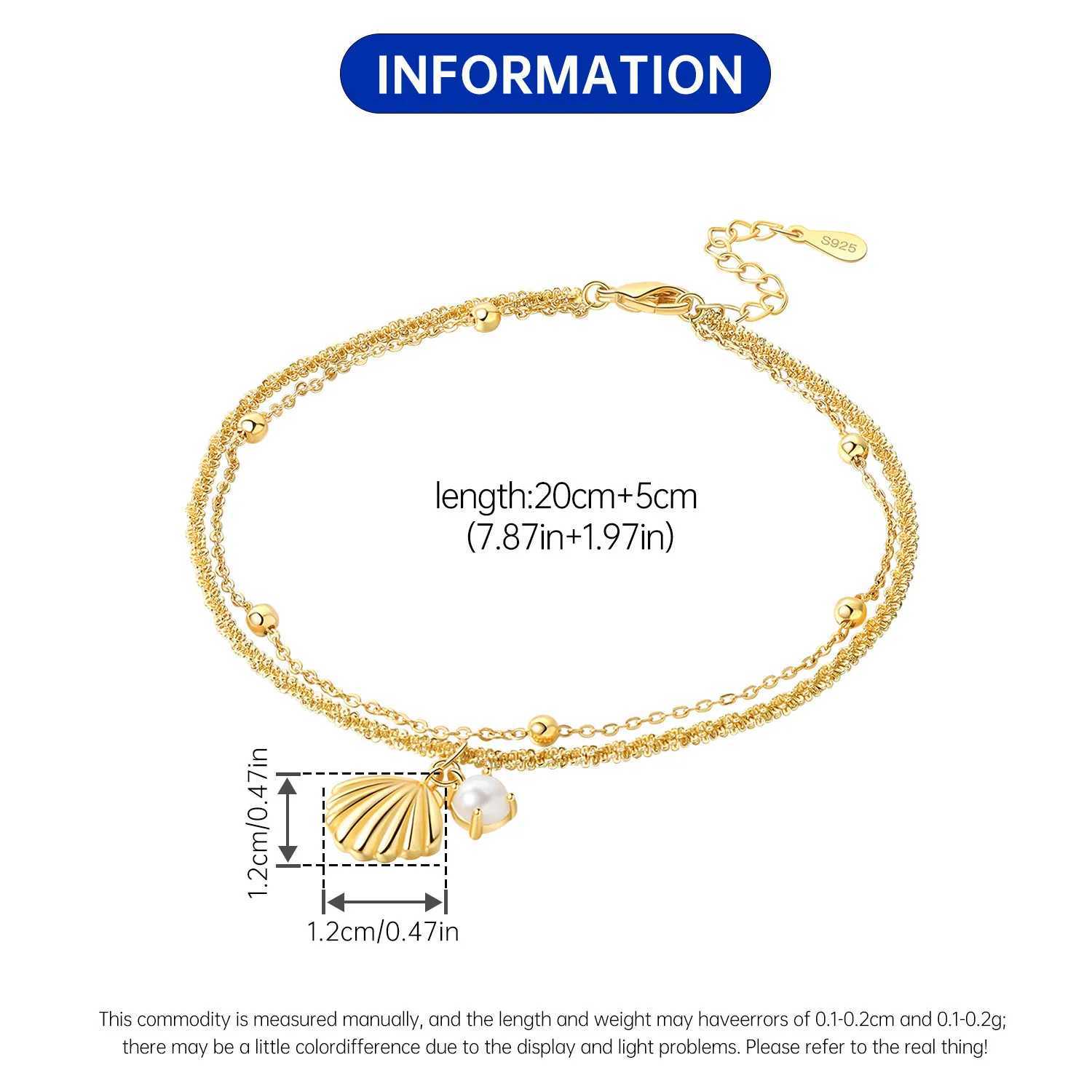CYCUFF S925 Sterling Silver Summer Style Layered Anklets For Women Ankle Bracelet Boutique Luxury Birthday Party Jewelry Gifts W250604
