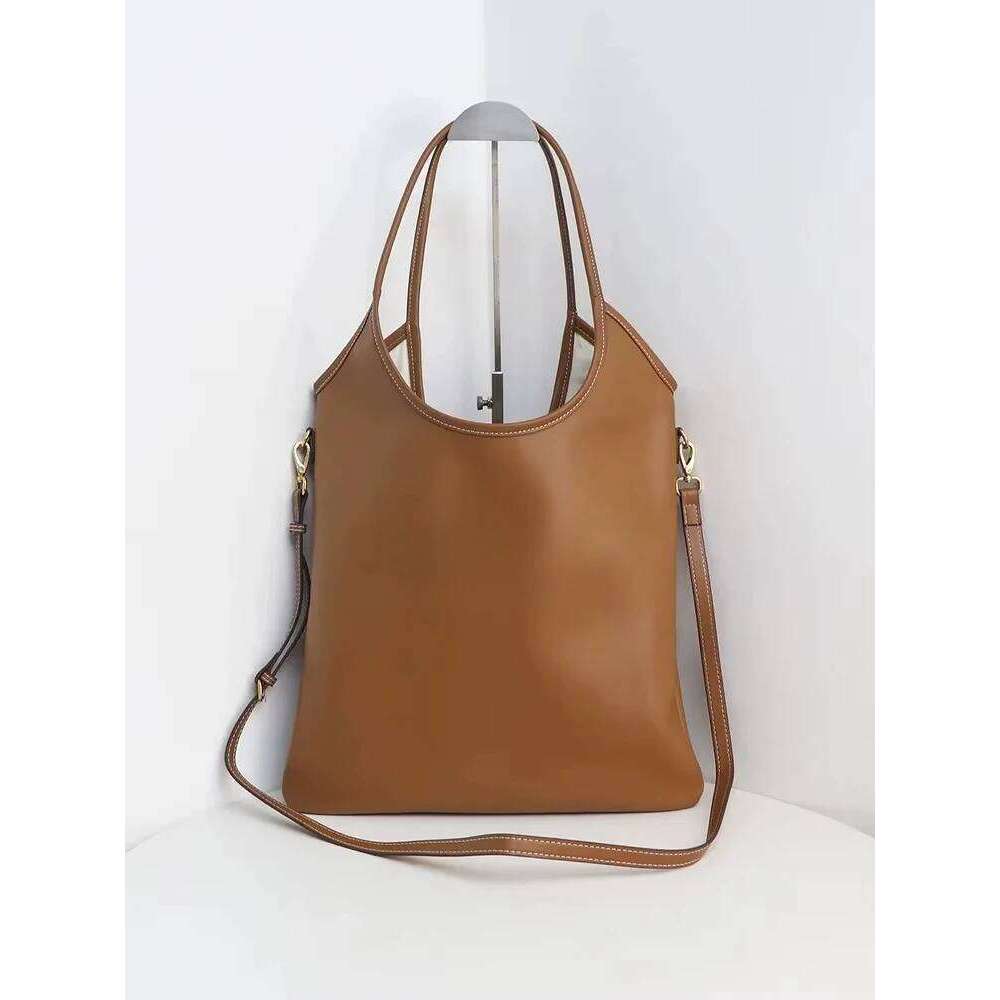 OLOEY New high-quality large capacity casual style women's leather handbag shoulder bag