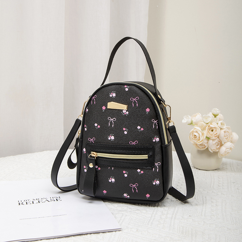 Free Shipping Letterprint Mini Designer Bag Backpack For Women Korean Style Ins Versatile Commuter New 2025 Fashion Travel Mini Small Backpack