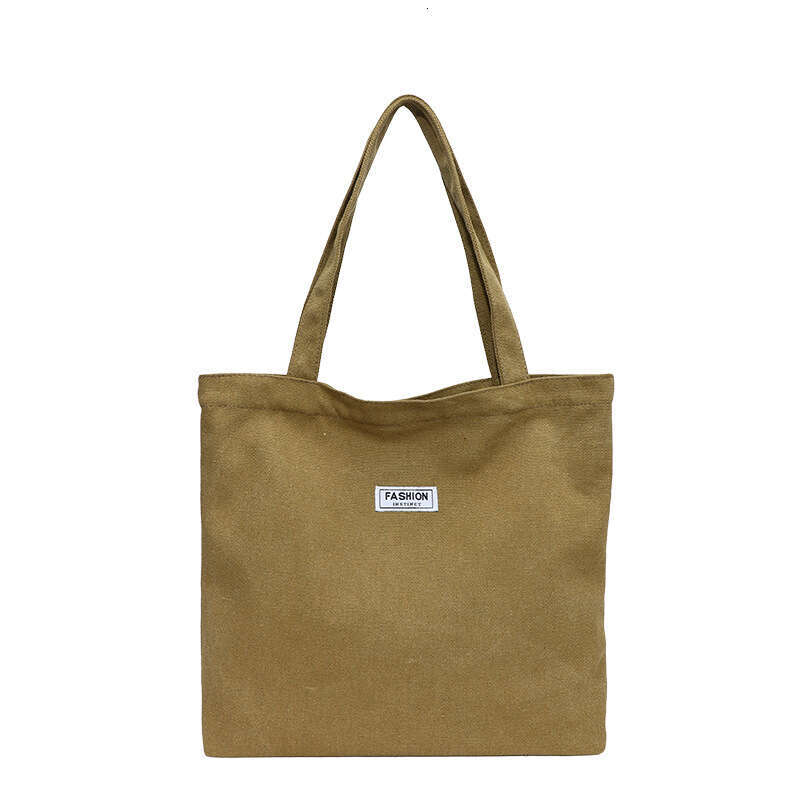 Thickened Washed Canvas for Women, Capacity Tote Bag, Simple Commuter Handbag, Oxford Cloth Large Shoulder Bag