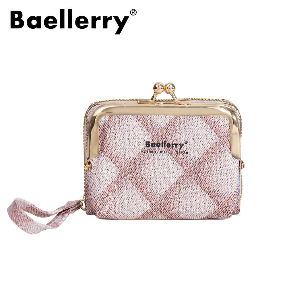 Women's Wallet baellerry Korean Style Fashion Mini Multi-Card Slot Zipper Accordion Card Holder Versatile Small Coin Purse