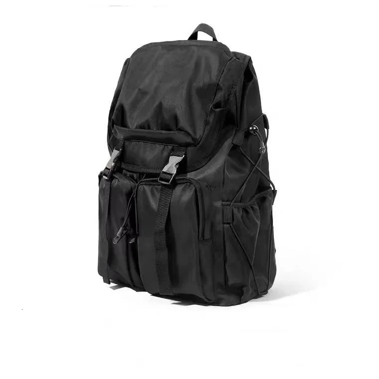 Backpack Nylon Unisex Solid Softback Casual Fashion Backpack High-Capacity School Bag Travel Backpack 250606