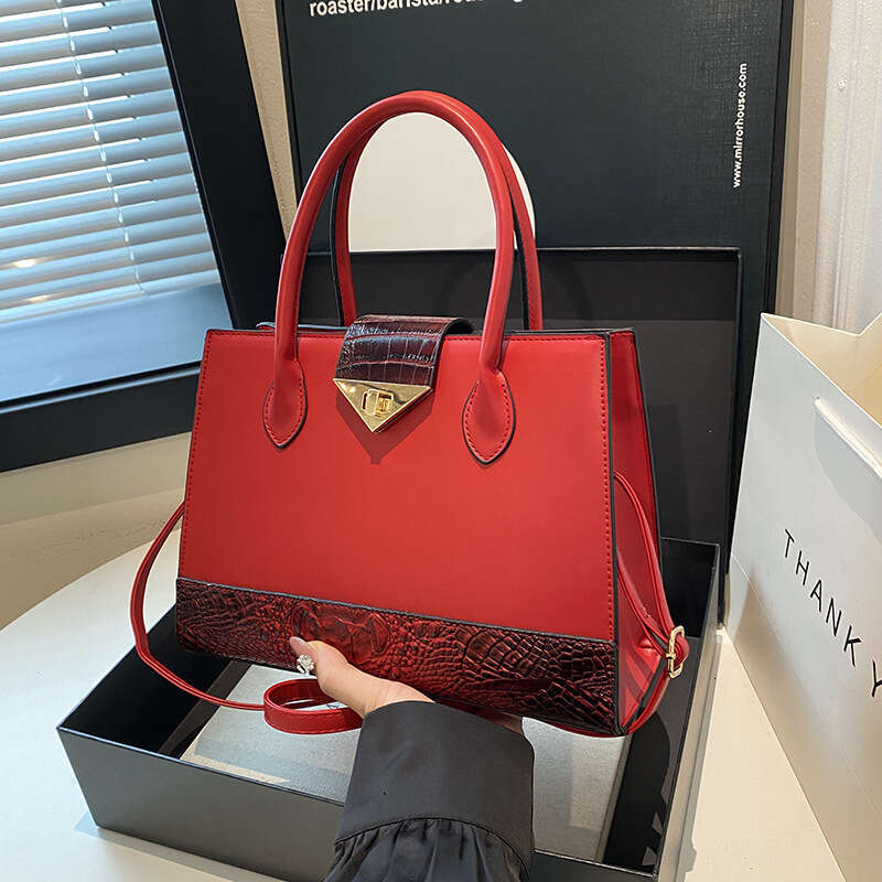 Ladies Handbag 2025 New Fashion Women's Large Capacity Handheld Shoulder Crossbody Bag