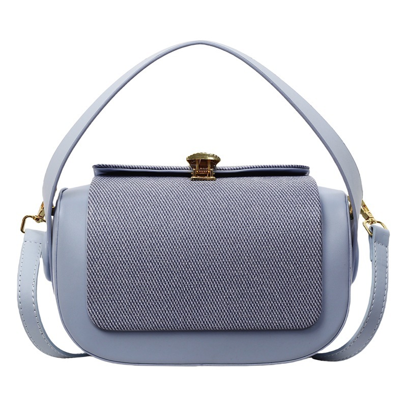 designer High-end Luxury Retro Handbag Box Bag for Women 2025 New Niche Fashion Patchwork Shoulder Crossbody Bag