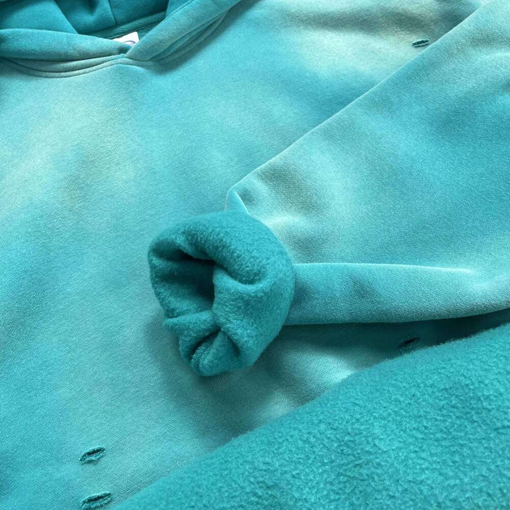 Spray monkey cut hole hoodie and sweater