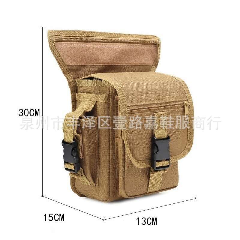 Motorcycle Riding Crossbody Outdoor Waterproof Sports Waist Men's Large Capacity Tactical Leg Bag