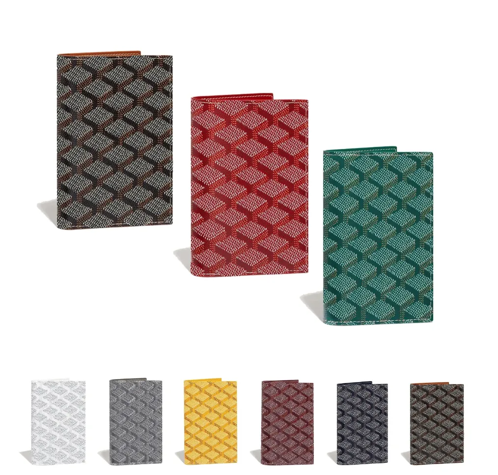 card holder Designer Mens Wallet With Box, Vintage Pebble Leather Passport Pouch ID Case, Thin Credit Card Holder for Women & Men Fast Shipping