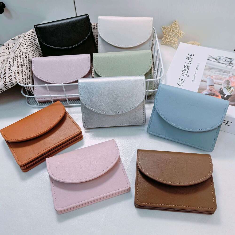 Macaron Color Thin Coin Purse Simple Versatile High-end Elegant Style