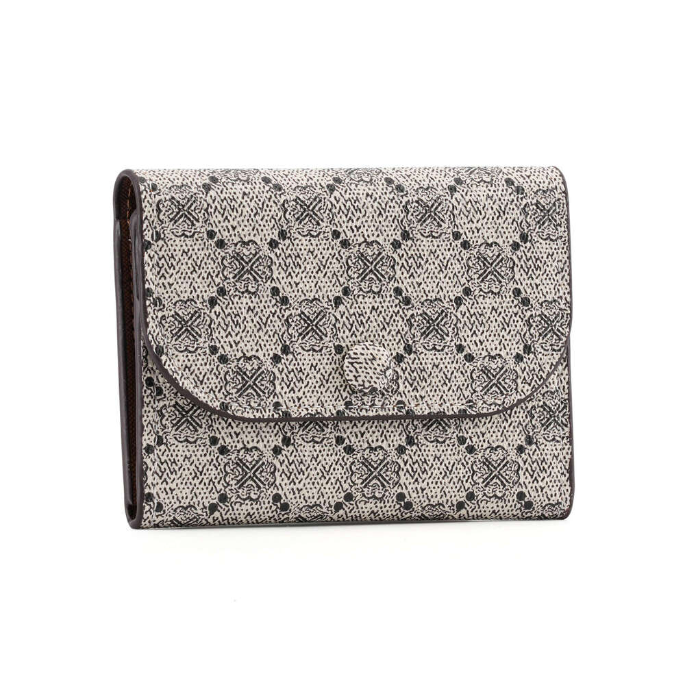 Women's 2025 New Fashion Coin Purse Versatile Letter Heart Flower Print Wallet