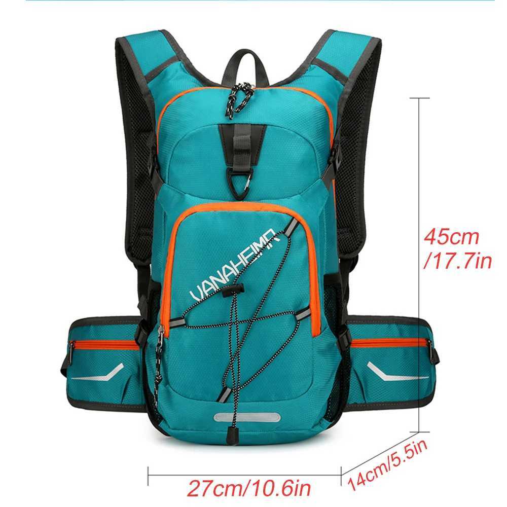 Hydration Backpack Hiking Water Backpack for Women and Men Lightweight Day Hydropack with Storage for Hiking Biking Running Festival W250603