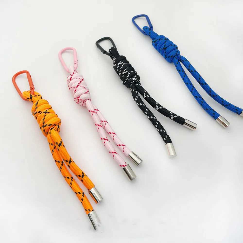 New Arrival Hot Creative Colorful Braided Lanyard Keychain Bag Pendant Sport Style Bag Charm Ornaments Car Backpack Pendant Accessories Gift U250604