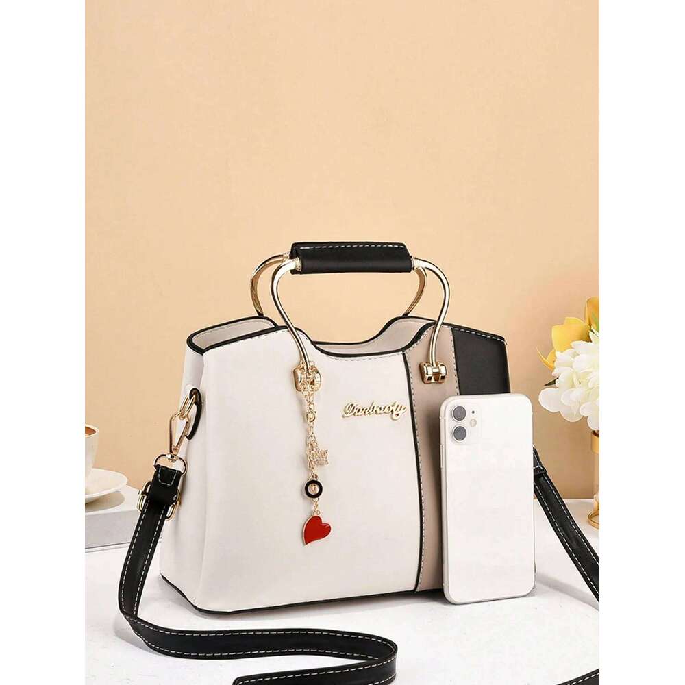 Women's Bags Designer Fashionable Contrasting Women's Stylish Mother's Bag, Handbag Suitable For Girls' Daily Dating Gifts