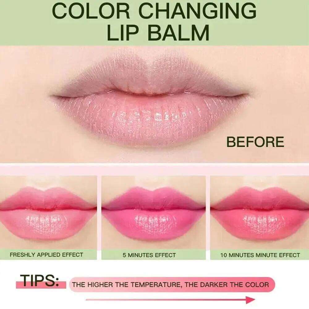 free shipping Aloe Vera Discolored Balm Jelly Magic Color Changing Moisturizing Girl Lipstick Nourishing Gloss Lasting Makeup Lip A0A9
