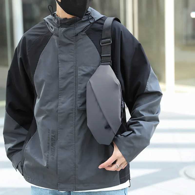 Men Minimalist Outdoor Sports Running Jogging Waist Bag Man Waterproof Fanny Pack Stylish Cross Body Belt Bag Waist Bag for Men W250604