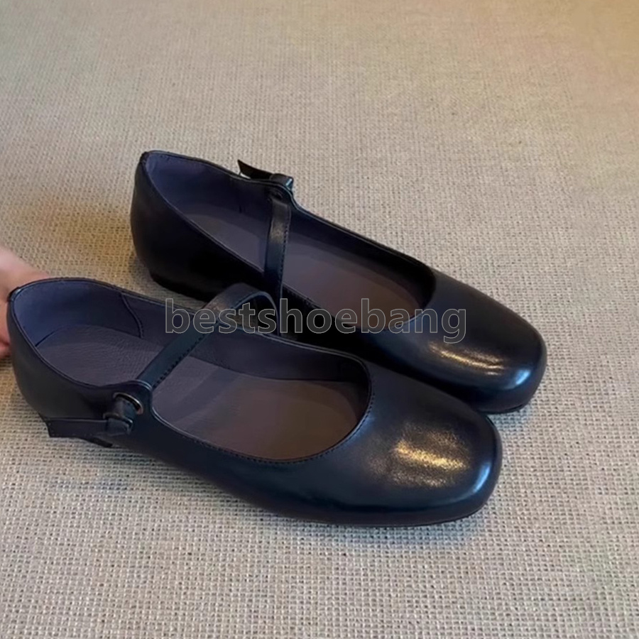 designer sandals women fashion womens sandals mary jane shoes soft leather low-heels loafers balck brown elegant signer shoes flats pumps luxury sanda