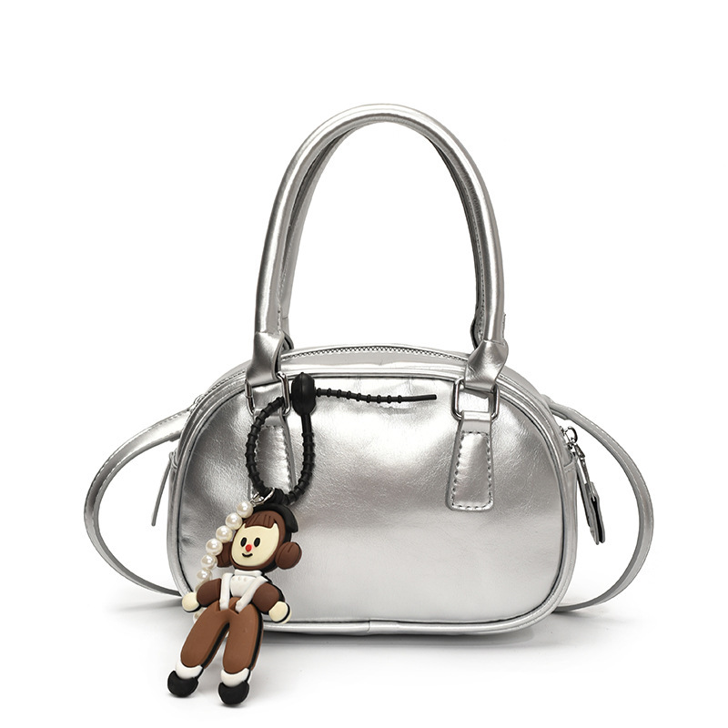 designer High-Quality Textured Stylish Handbag for Women 2025 New Fashion Small Tote Bag Spring Summer Versatile Commuter Crossbody Bag