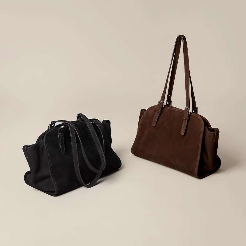 Women's Bags Designer Women's Bags Designer Qiu Zhen Vegetable Tanned Top Layer Cowhide Handbag Crossbody Genuine Leather Large Capacity Com