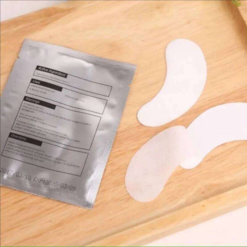 Wrinkles MJ Best Lint Free for Eyelash Extension Eyepatch Latex Pads Under Eye Mask Patch Gel Collagen Crystal free shipping