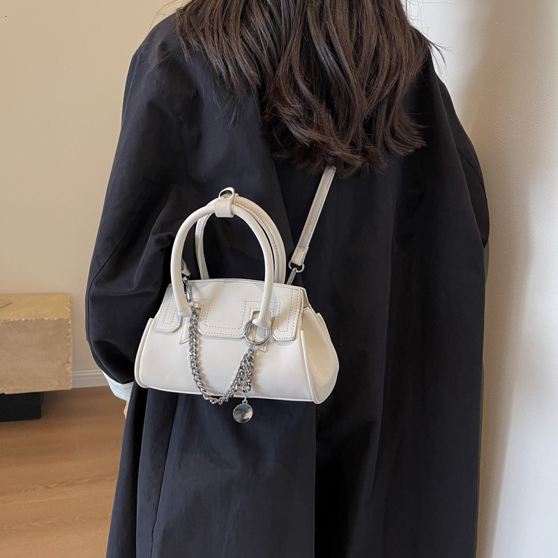 Korean Free Shipping Style Shopping Bag Fashion Handbag Casual Designer Shoulder Small Bag For Women 2025 New Simple Texture Small Square Bag Crossbod