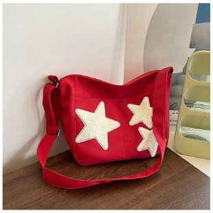 New cute crossbody bag with niche design, multifunctional shoulder bag, simple commuting, large capacity shoulder bag