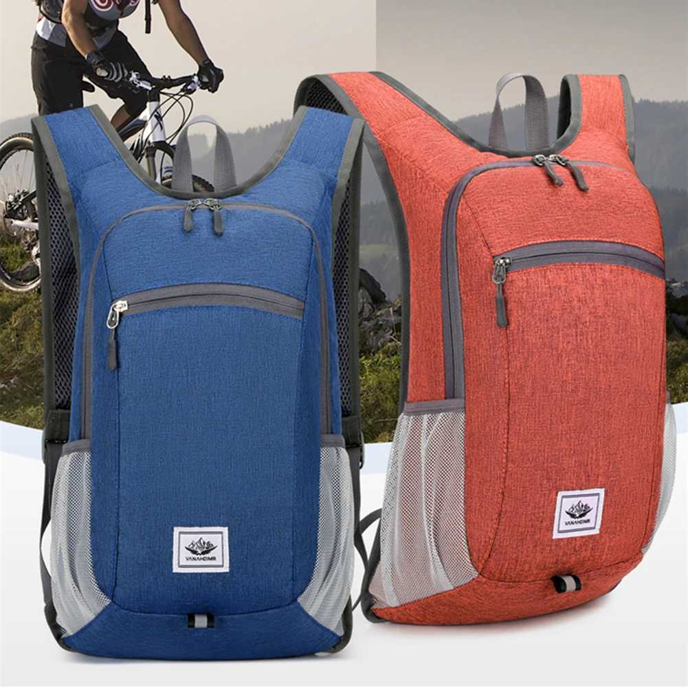 15L Hiking Backpack Ultralight Foldable Waterproof Oxford Travel Bags For Men Outdoor Portable Woman Camping Small Backpack W250603