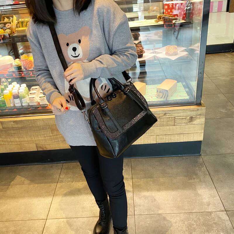 Ladies 2021 New Korean Fashion Shoulder Messenger Handbag With Leather Dia Women's Bag Digging Bags