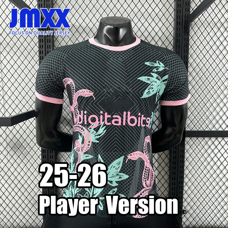 JMXX 25 26 Inters Milans Black Snake Soccer Jersey Pre Match Training Mens Jerseys Uniform Football Shirt 2025 2026 Player Version