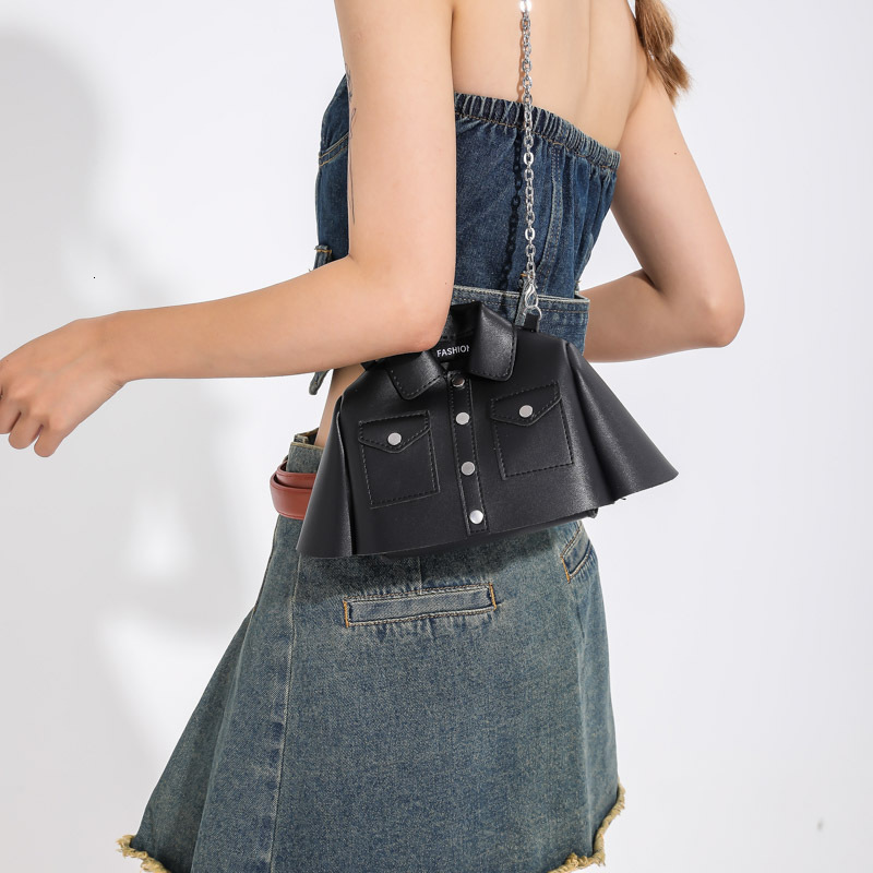 Women s Designer s New Creative Unique fashion Girl Shoulder Bag fashion Summer Street Chain Crossbody Bag Women s Fashion Trendy Handbag