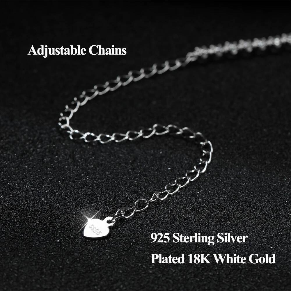 1.2ct Moissanite Tennis Choker Necklace for Women Certified Original Sterling Sier Dia Clavicle Chain Jewelry Gift