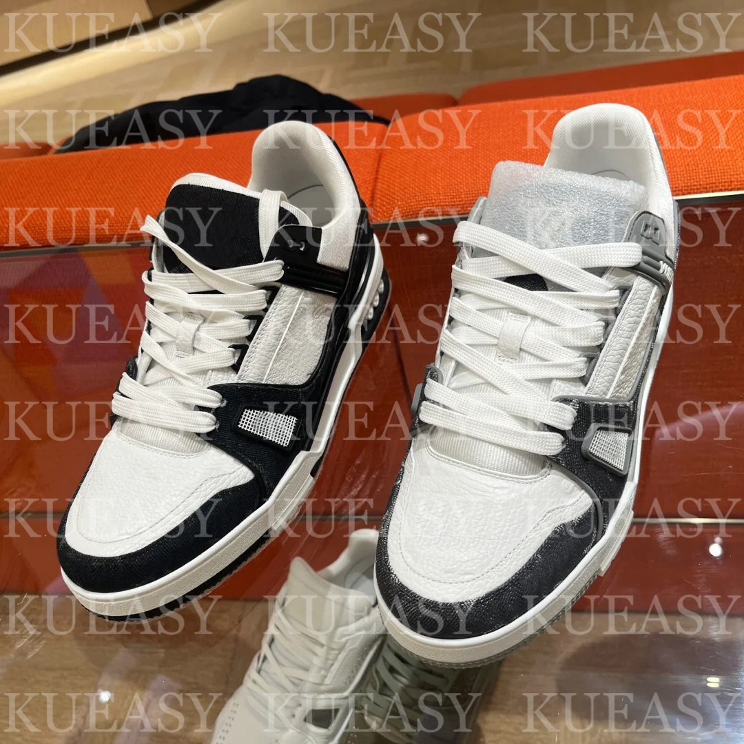 Trainers Sneakers Designer skate shoes Embossed floor Women Men Mesh Sneaker Platform Virgil Maxi Casual Shoe denim black Blue Green White letter Runner Trainer
