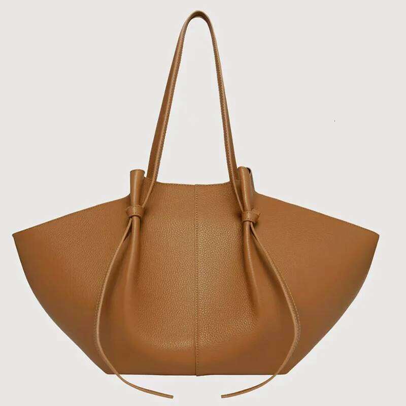Design Autumn And Winter Retro Wing PU Leather Brown Designer Fashion Women's Shoulder Large Capacity Handbag Brand Bag