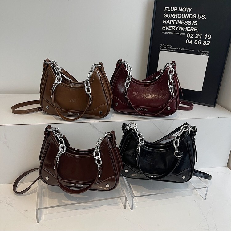 Underarm women's bag retro new fashion multifunctional niche designer women's shoulder width bag fashion shoulder bag crossbody bag