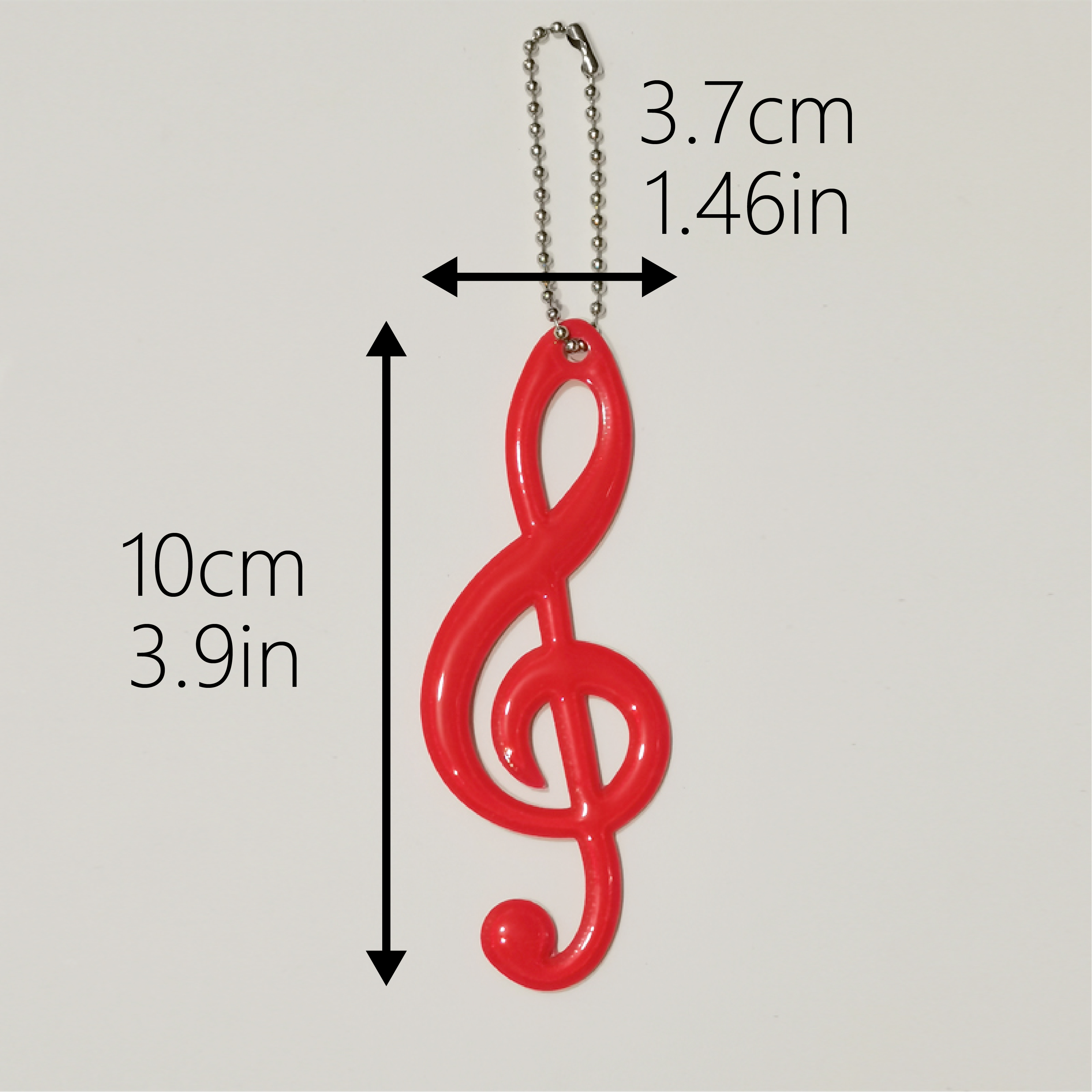 Note-Shaped Cartoon Creative Glow-in-the-Dark Backpack Pendant - Multiple Colors Available with Customization Options