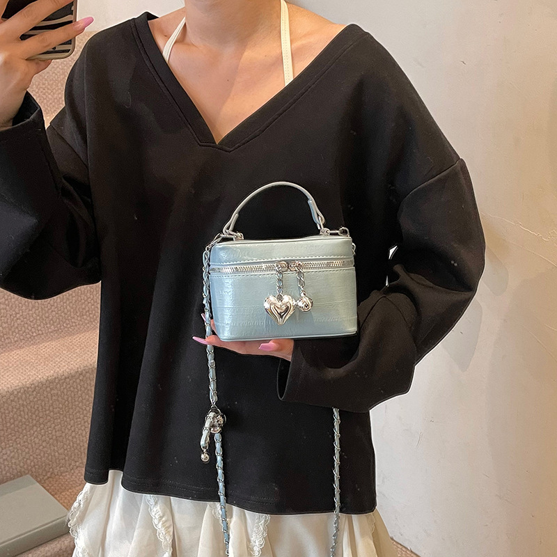 designer High-end Handbag for Women 2025 New Versatile Chain Crossbody Bag Summer Super Popular Handheld Box Small Square Bag